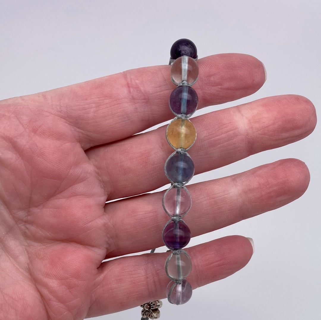 Rainbow Fluorite bracelet