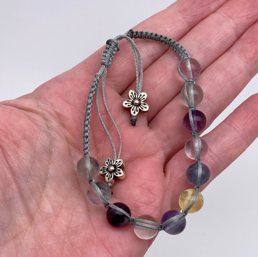 Rainbow Fluorite bracelet