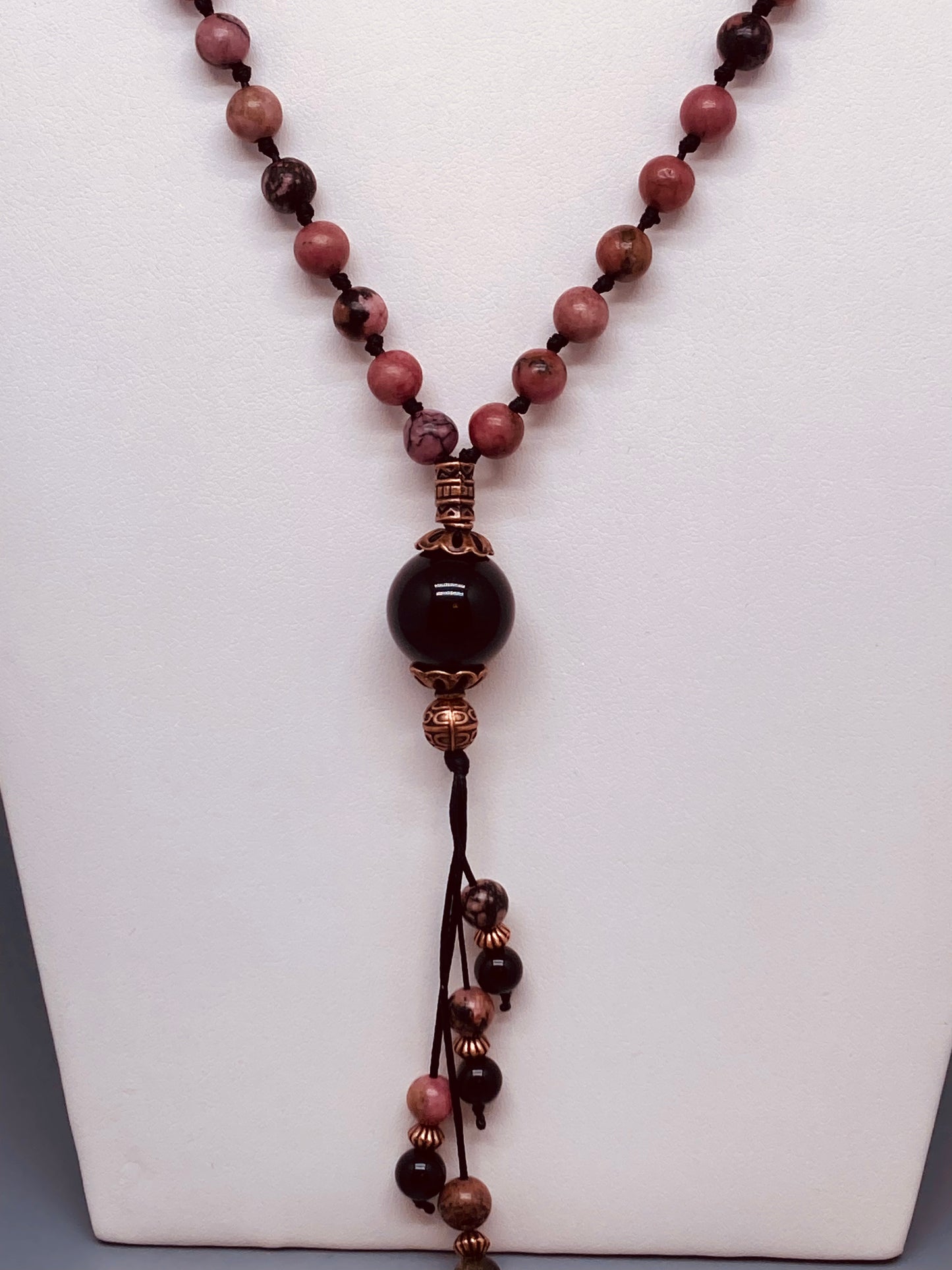 Rhodonite Mala