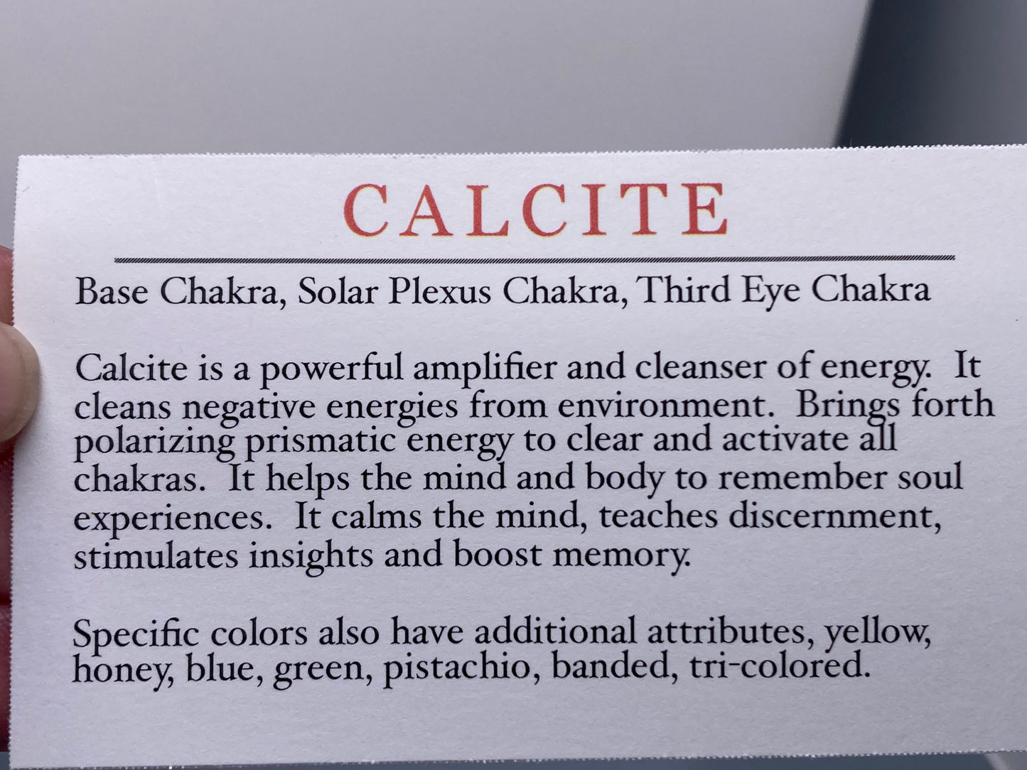 Calcite Mala