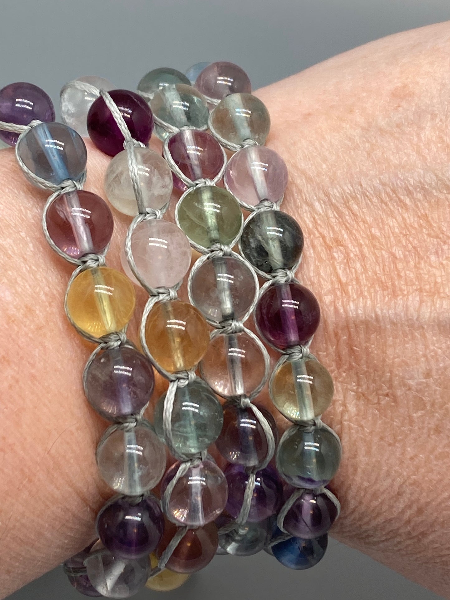 Rainbow Fluorite bracelet