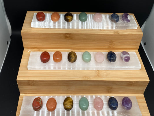 Selenite & Chakra set