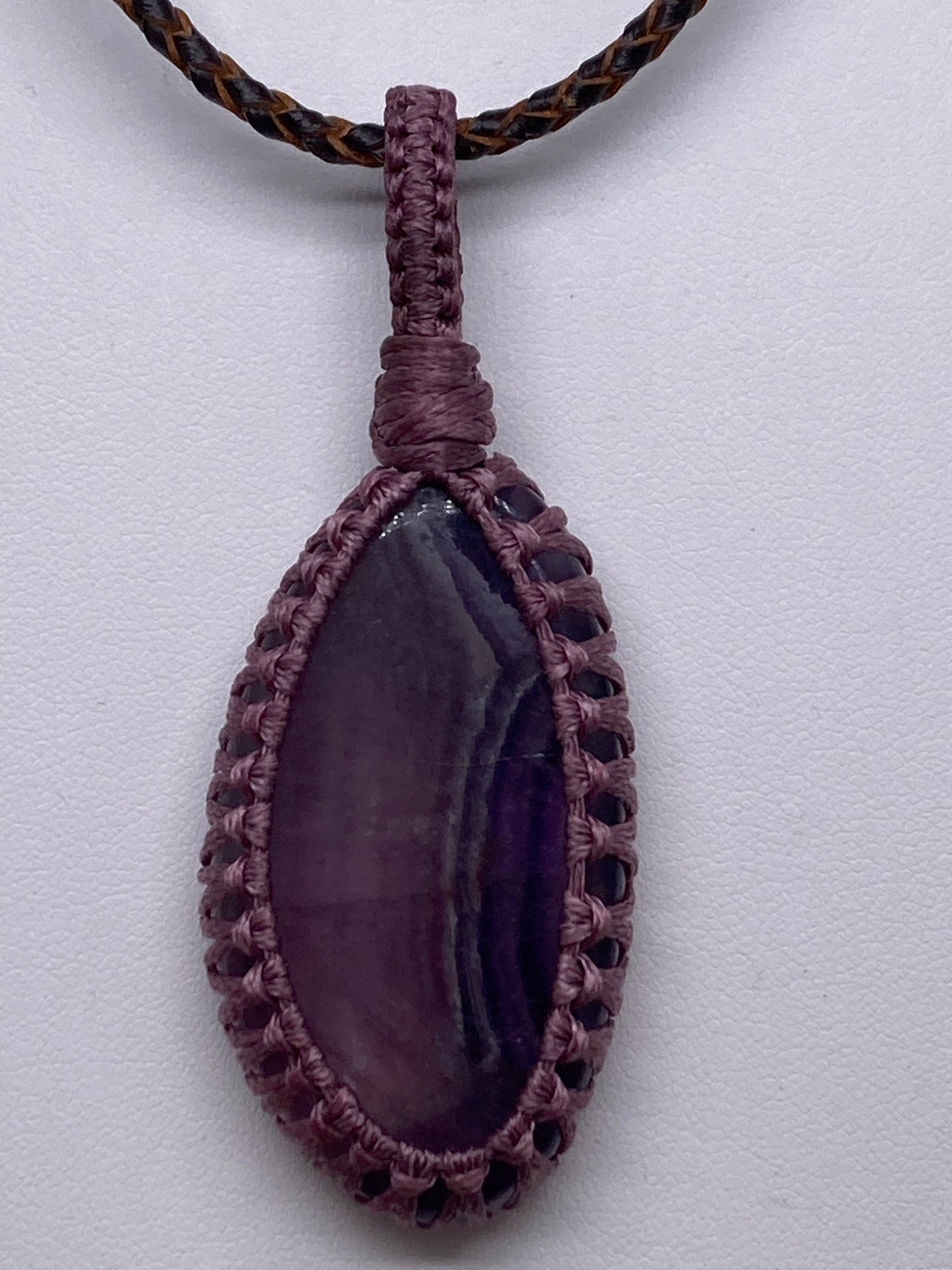 Rainbow Fluorite pendant